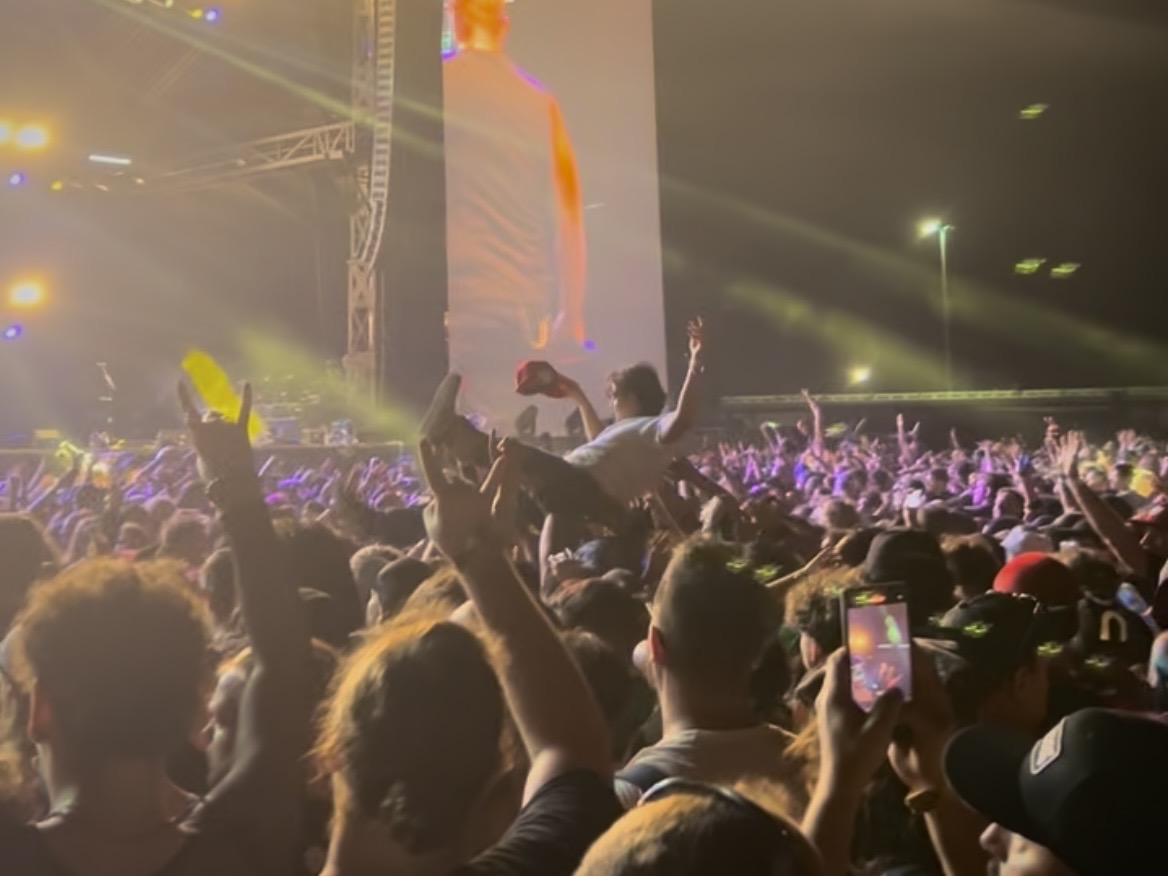 Crowd at Rockville Music Festival